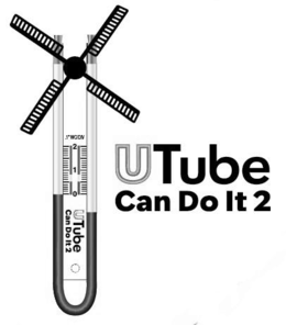 UTUBE CAN DO IT 2 .1" WC/DIV 2 1 0 UTUBE CAN DO IT 2