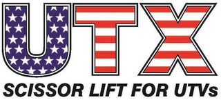 UTX SCISSOR LIFT FOR UTVS logo