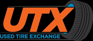 UTX USED TIRE EXCHANGE logo