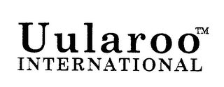 UULAROO INTERNATIONAL logo
