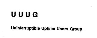 UUUG UNINTERRUPTIBLE UPTIME USERS GROUP logo