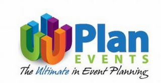 UUUU PLAN EVENTS THE ULTIMATE IN EVENT PLANNING logo