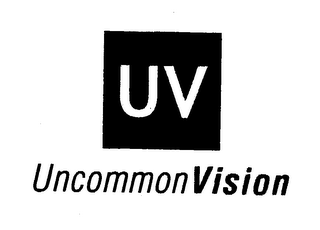 UV UNCOMMON VISION logo