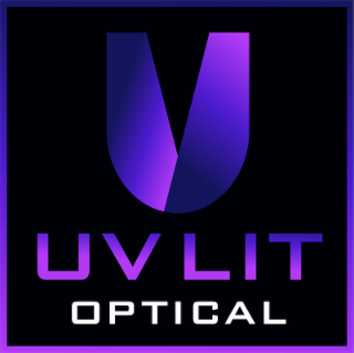 UV UV LIT OPTICAL logo