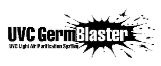 UVC GERMBLASTER UVC LIGHT AIR PURIFICATION SYSTEM logo