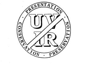 UV/IR PRESENTATION CONSERVATION PRESERVATION logo