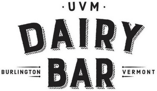 UVM DIARY BAR BURLINGTON VERMONT logo