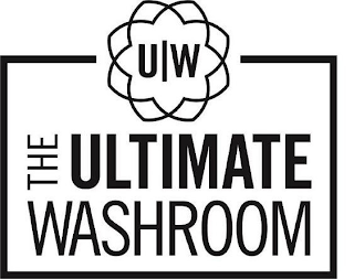 UW THE ULTIMATE WASHROOM logo