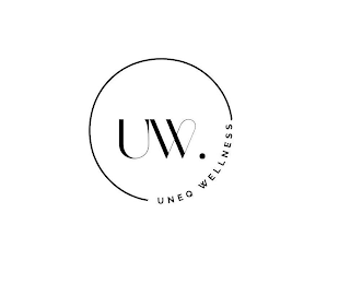 UW. UNEQ WELLNESS logo