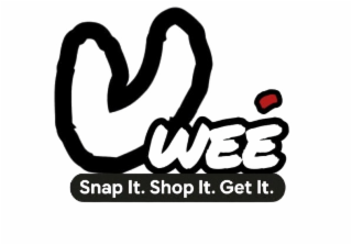 UWEÉ SNAP IT. SHOP IT. GET IT. logo