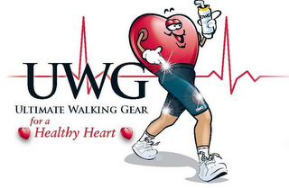 UWG ULTIMATE WALKING GEAR FOR A HEALTHY HEART logo