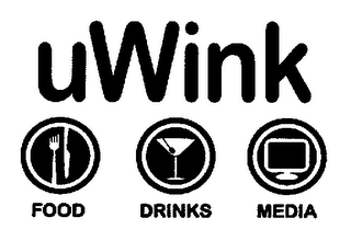 UWINK FOOD DRINKS MEDIA logo