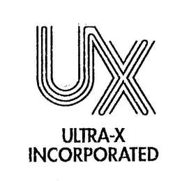 UX ULTRA-X INCORPORATED logo