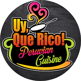 UY, QUE RICO! PERUVIAN CUISINE logo