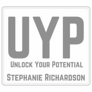 UYP UNLOCK YOUR POTENTIAL STEPHANIE RICHARDSON logo
