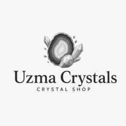 UZMA CRYSTALS CRYSTAL SHOP logo
