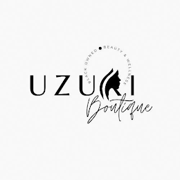 UZURI BOUTIQUE BLACK OWNED · BEAUTY & WELLNESS logo