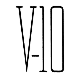 V-10 logo