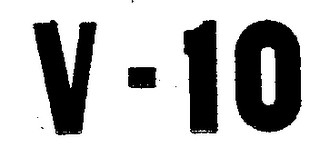 V-10 logo