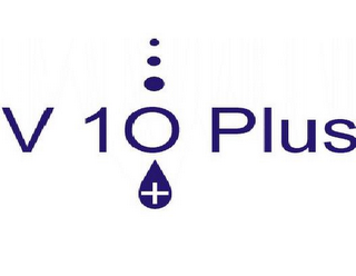 V 10 PLUS logo