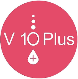 V 10 PLUS logo