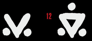 V 12 logo