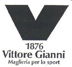 V 1876 VITTORE GIANNI MAGLIERIA PER LO SPORT logo
