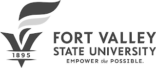 V 1895 FORT VALLEY STATE UNIVERSITY EMPOWER THE POSSIBLE. logo