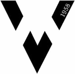 V 1958 logo