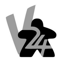 V 24 logo