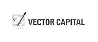 V 25 YEARS VECTOR CAPITAL logo