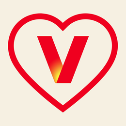 V logo