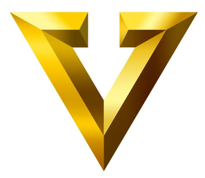 V logo