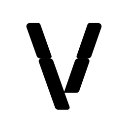V logo