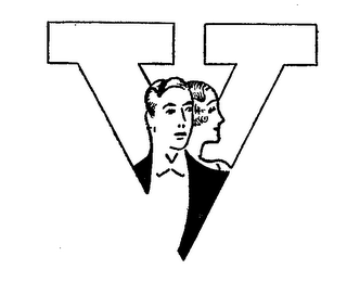 V logo