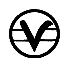 V logo