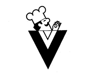 V logo