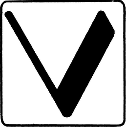 V logo