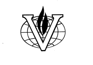 V logo