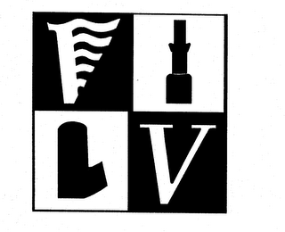 V logo