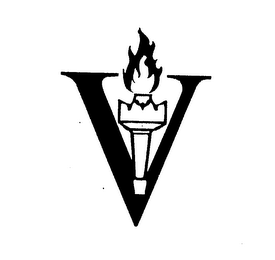 V logo