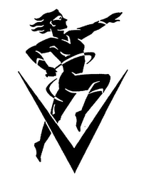 V logo