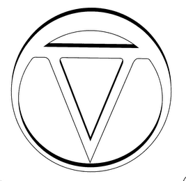 V logo