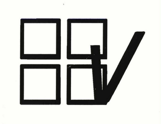 V logo