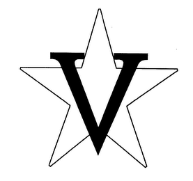 V logo