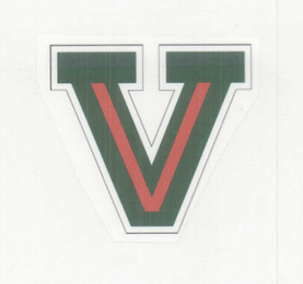 V logo