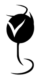 V logo