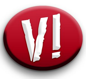 V! logo