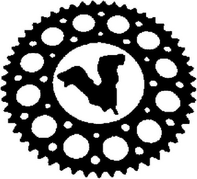 V logo
