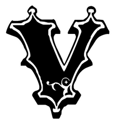 V + logo